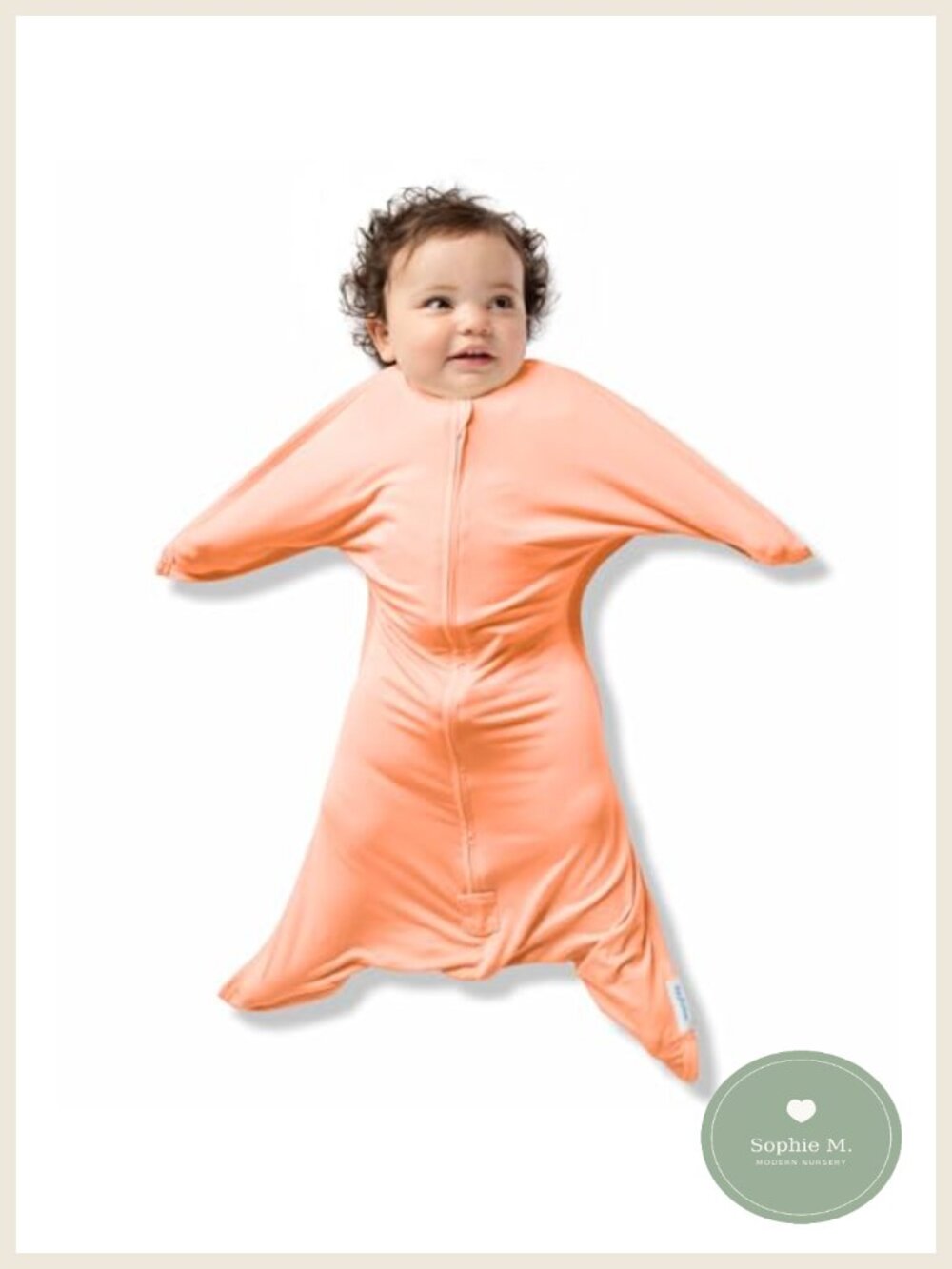 Bamboo Zipadee-Zip Transition Swaddle Wearable Blanket 6-12 Months